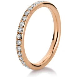 Mémoire-Ring 750/18K Rotgold Diamant 0.68ct.