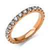 Mémoire-Ring 750/18K Rotgold Diamant 1.01ct.