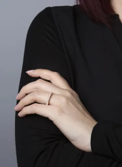 Mémoire-Ring 585/14K Rotgold Diamant 1.52ct.