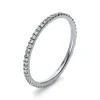 Mémoire-Ring 750/18K Weissgold Diamant 0.3ct.