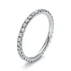 Mémoire-Ring 750/18K Weissgold Diamant 0.69ct.