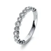 Mémoire-Ring 750/18K Weissgold Diamant 0.4ct.