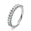 Mémoire-Ring 750/18K Weissgold Diamant 1ct.