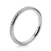 Mémoire-Ring 750/18K Weissgold Diamant 0.41ct.