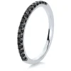 Mémoire-Ring 750/18K Weissgold Diamant 0.27ct.