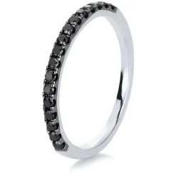 Mémoire-Ring 750/18K Weissgold Diamant 0.27ct.