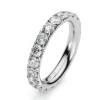 Mémoire-Ring 750/18K Weissgold Diamant 1.99ct.