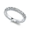 Mémoire-Ring 585/14K Weissgold Diamant 2.01ct.