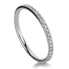 Mémoire-Ring 750/18K Weissgold Diamant 0.31ct.