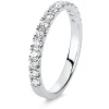 Mémoire-Ring 585/14K Weissgold Diamant 0.5ct.