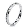 Mémoire-Ring 750/18K Weissgold Diamant 0.45ct.