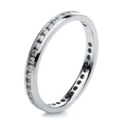 Mémoire-Ring 750/18K Weissgold Diamant 0.45ct.