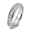 Mémoire-Ring 750/18K Weissgold Diamant 0.73ct.