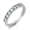 Mémoire-Ring Platin 95K Diamant 0.74ct.