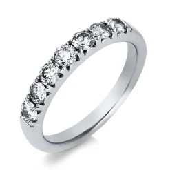 Mémoire-Ring Platin 95K Diamant 0.74ct.