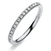 Mémoire-Ring Platin 95K Diamant 0.44ct.