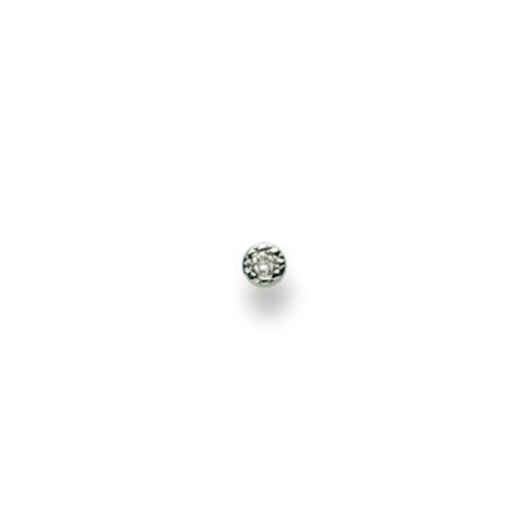 Nasenstecker Weissgold 750 Diamant 0.01.00ct.