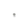 Nasenstecker Weissgold 750 Diamant 0.01ct.