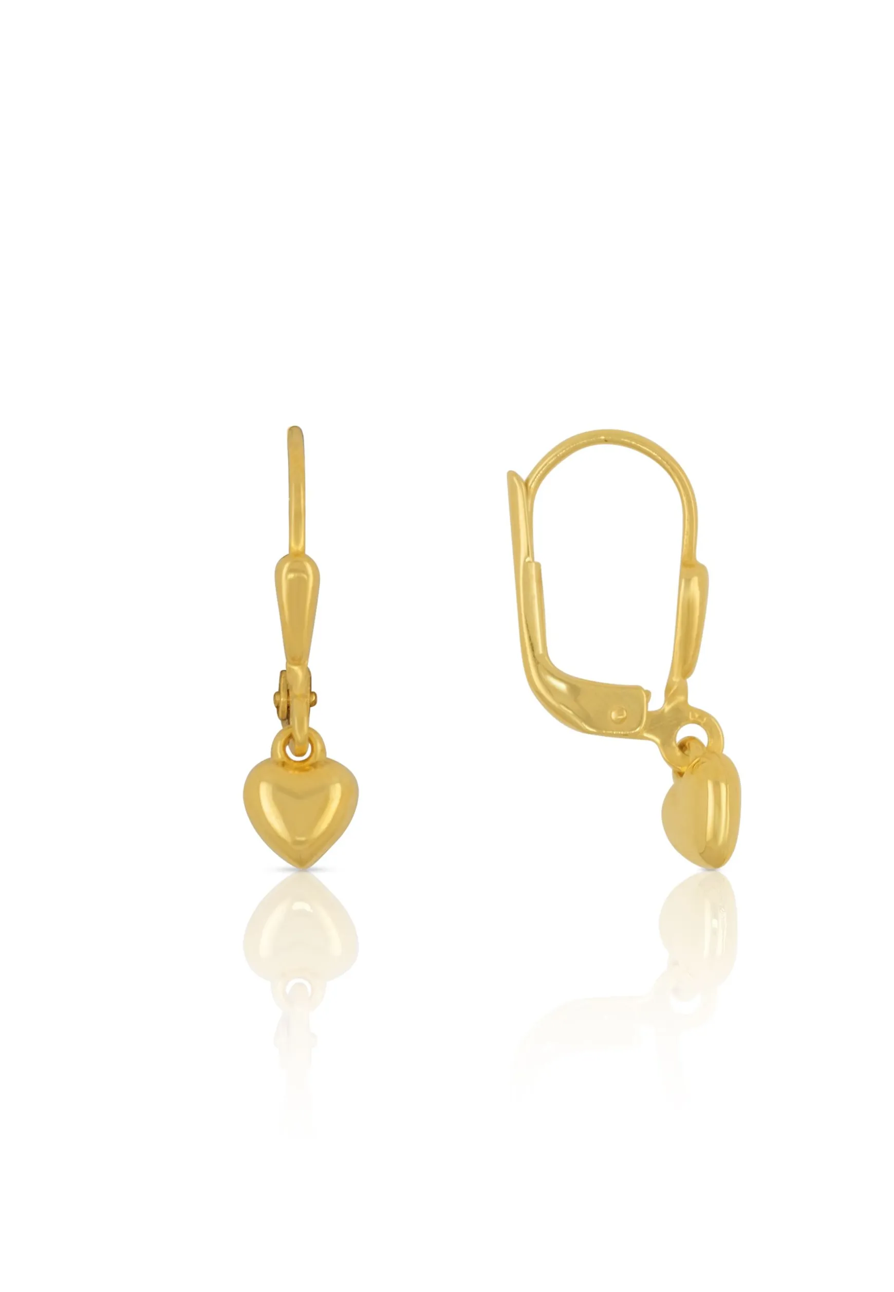 Ohrhänger Gelbgold 750, 16x5mm