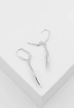 Ohrhänger Weissgold 750 Diamant 0.06ct. 32x4mm