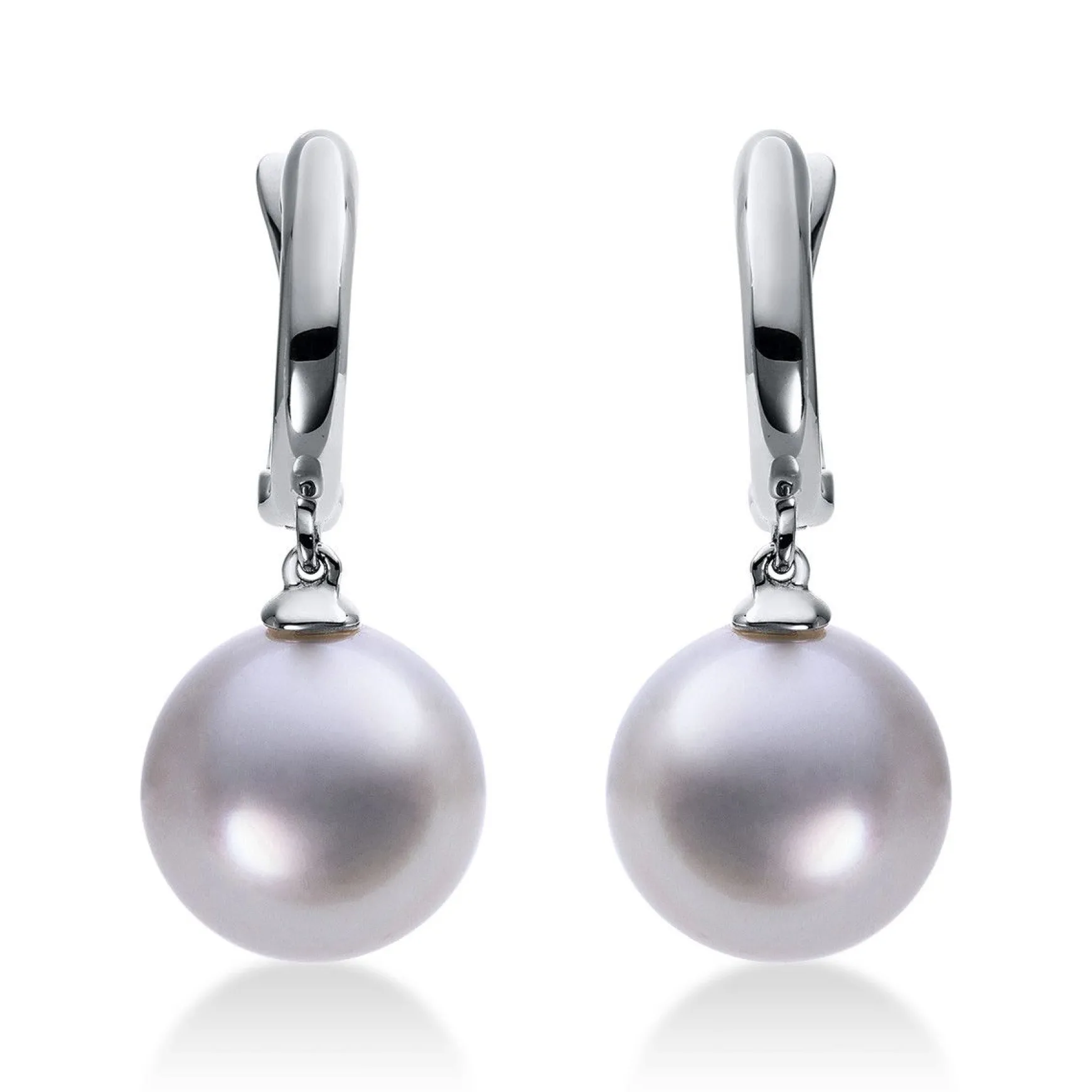 Ohrringe 750/18K Weissgold