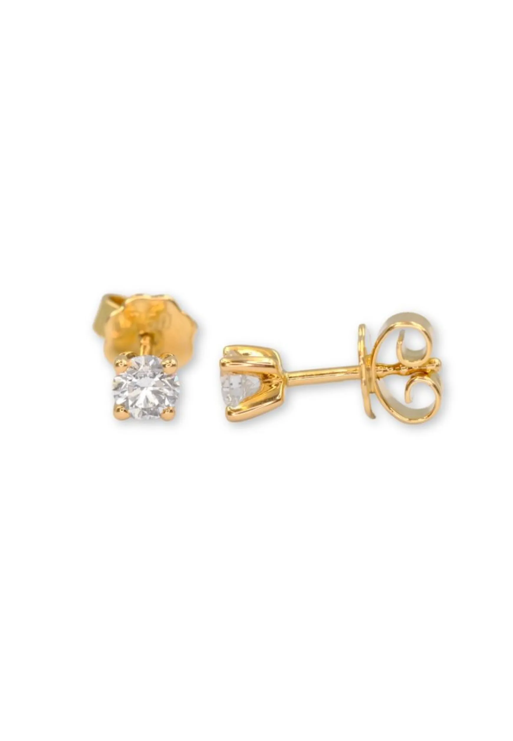 Ohrstecker Diamant 0.40ct. Gelbgold 750