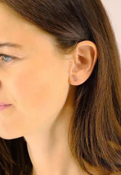 Ohrstecker Diamant 0.10ct. Weissgold 750