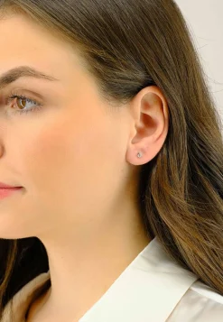 Ohrstecker Diamant 0.10ct. Weissgold 750