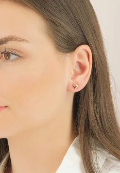 Ohrstecker Gelbgold 750, 7mm