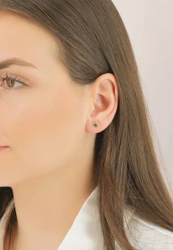 Ohrstecker Gelbgold 750, 8mm