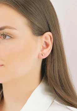 Ohrstecker Gelbgold 750, 6mm