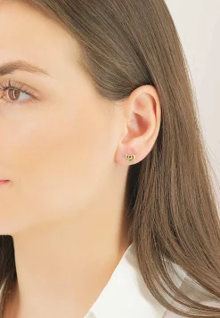 Ohrstecker Gelbgold 750, 7x11mm