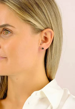 Ohrstecker Igel Gelbgold 750, 5x8mm