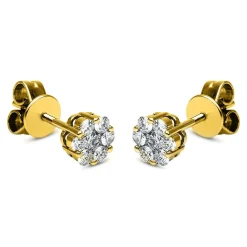 Ohrstecker 750/18K Gelbgold Diamant 0.39ct.