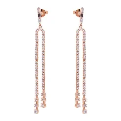 Ohrstecker 750/18K Rotgold Diamant 0.84ct.