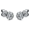 Ohrstecker 750/18K Weissgold Diamant 0.61ct.