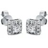 Ohrstecker 750/18K Weissgold Diamant 0.38ct.
