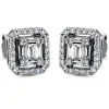 Ohrstecker 750/18K Weissgold Diamant 0.59ct.