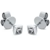 Ohrstecker 585/14K Weissgold Diamant 0.4ct.