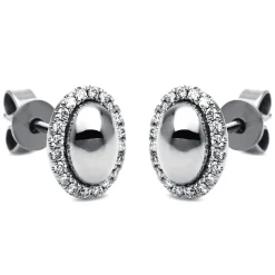 Ohrstecker 585/14K Weissgold Diamant 0.15ct.