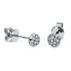 Ohrstecker 750/18K Weissgold Diamant 0.36ct.