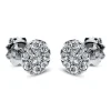 Ohrstecker 750/18K Weissgold Diamant 0.8ct.