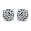 Ohrstecker 750/18K Weissgold Diamant 2.43ct.