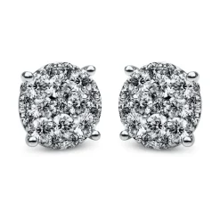 Ohrstecker 750/18K Weissgold Diamant 2.43ct.