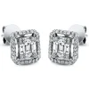 Ohrstecker 750/18K Weissgold Diamant 0.55ct.