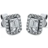 Ohrstecker 750/18K Weissgold Diamant 1.27ct.