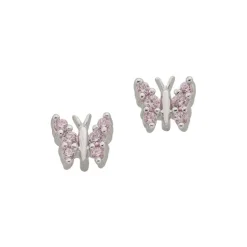 Ohrstecker Silber 925 Zirkonia, 6mm