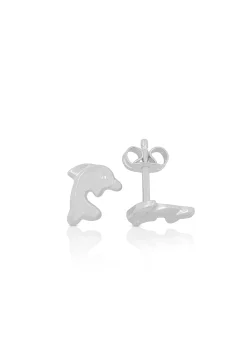 Ohrstecker Weissgold 750, 8mm