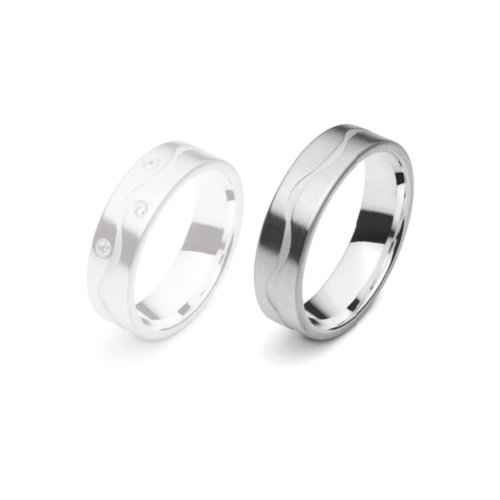 Partnerring Silber 925
