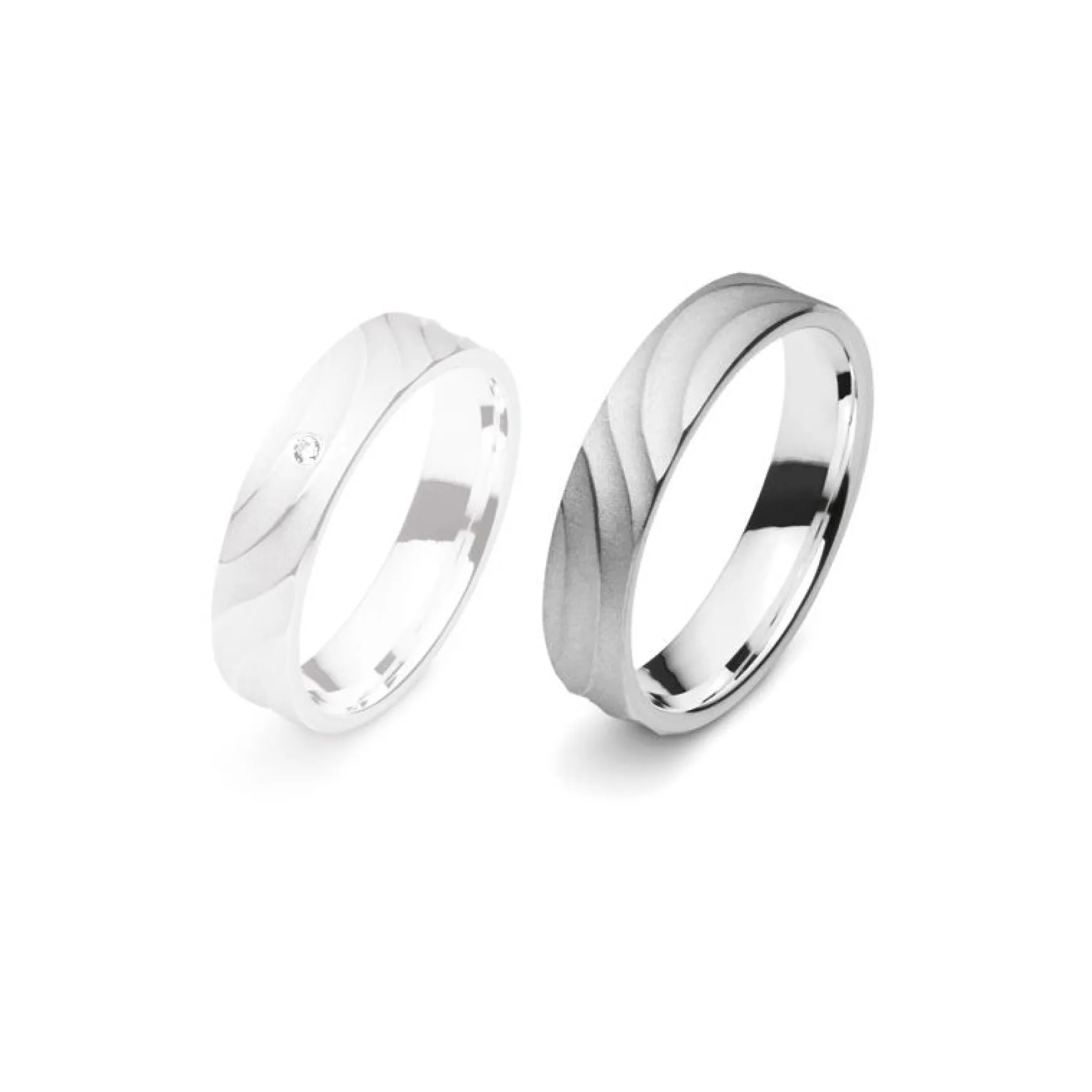 Partnerring Silber 925